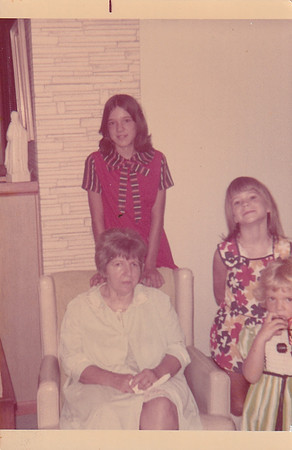 Teresa and Anna with Gma Sabo early 1970s