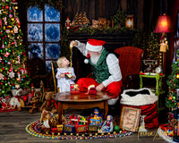 MAGICAL SANTA EXPERIENCE PHOTO SESSION BY TERESA ARTHUR PHOTOGRAPHY FAUQUIER COUNTY VIRGINIA