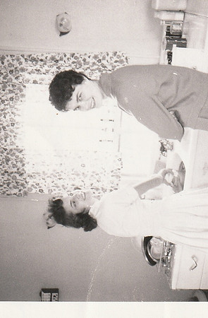 Mom and Aunt Joyce- early 1960s
