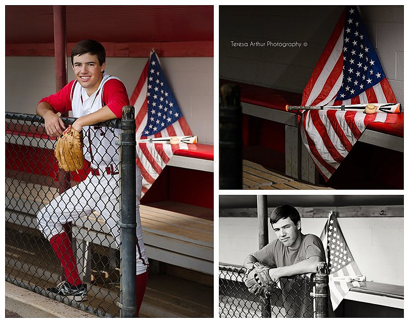 baseball senior photos