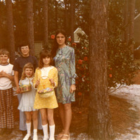 1975 Easter Ronnie Johnny Regina Anna Teresa