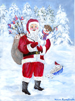 Santa's Little Patriot by Minnie Raynor Compton 2007