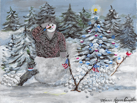 Merry Christmas Veterans by Minnie Raynor Compton 2015