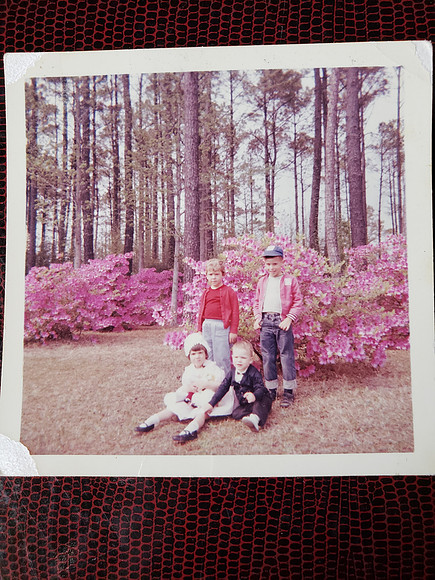Easter in Rocky Mount 1964-Teresa Johnny Jimmy P-Nut-1