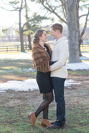 Winter Engagement Session in Northern Virginia