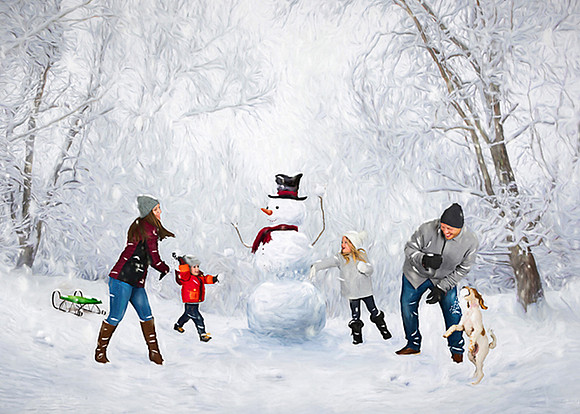Christmas Card Front
