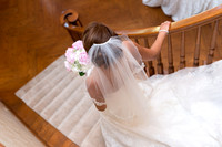 Sunset Crest Manor staircase photo by Teresa Arthur Photography