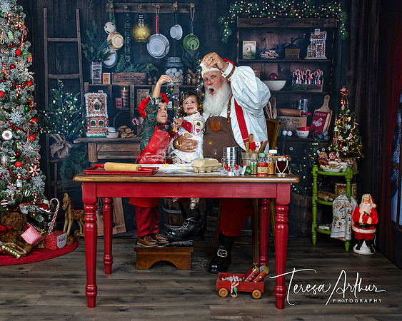 SANTA PHOTO SESSIONS IN NOVA AREA-MAGICAL SESSIONS BY TERESA ARTHUR PHOTOGRAPHY