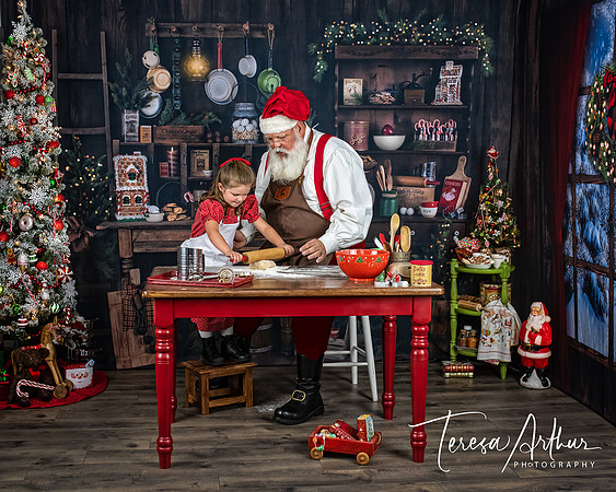 SANTA SESSION PHOTOGRAPHER IN WARRENTON VA TERESA ARTHUR PHOTOGRAPHY