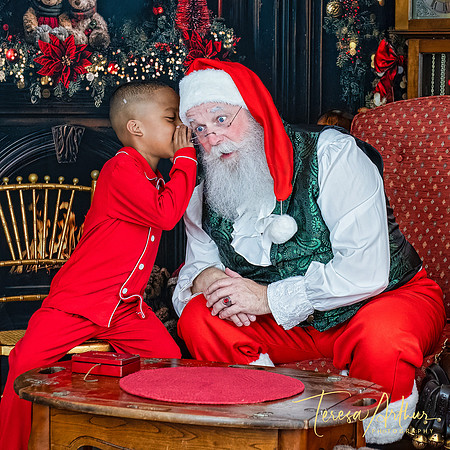 FUN SANTA EXPERIENCE PHOTO SESSIONS WITH TERESA ARTHUR PHOTOGRAPHY IN NORTHERN VA