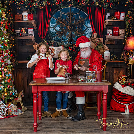 SANTA EXPERIENCE PHOTO SESSIONS WARRENTON VIRGINIA PHOTOGRAPHER TERESA ARTHUR