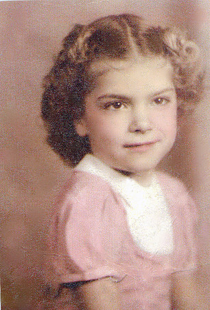 Minnie F Raynor 5 years old 1946