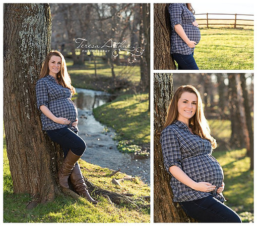 outdoor maternity session