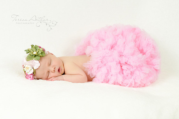 NEWBORN WITH TUTU
