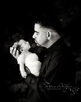 teresa arthur photography - newborn with dad