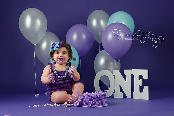 WARRENTON VA BABY PHOTOGRAPHER CAKE SMASH