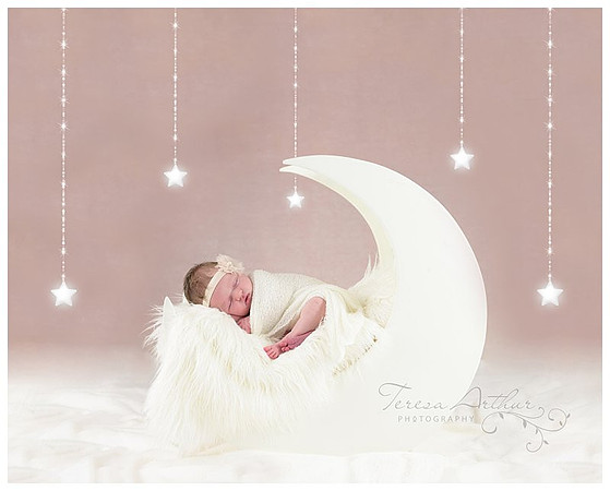 moon prop newborn photos