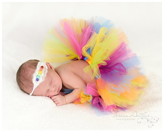 rainbow baby newborn portraits nova newborn photographer