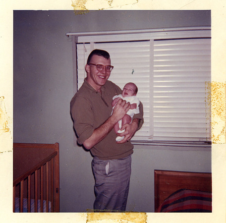 John R Compton, JR and Dad 1961