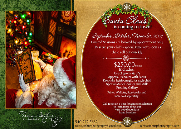 Santa Experience in Northern Virginia 2021