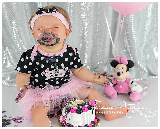 northern virginia baby cake smash photographer teresa arthur photography