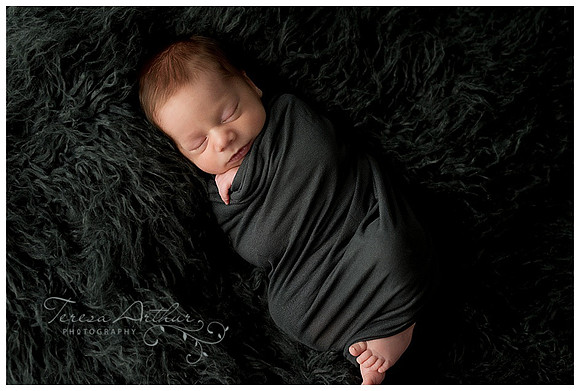 newborn boy portrait by teresa arthur photography in warrenton virginia