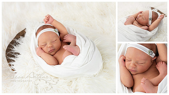 newborn womb wrap photo by teresa arthur photography in warrenton virginia
