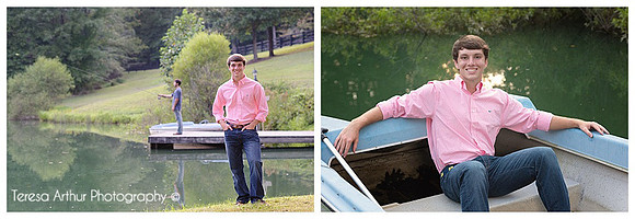 outdoor high school senior photo session by teresa arthur photography