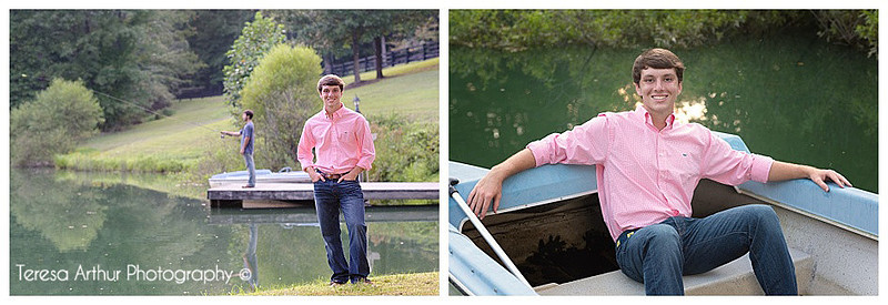 outdoor high school senior photo session by teresa arthur photography