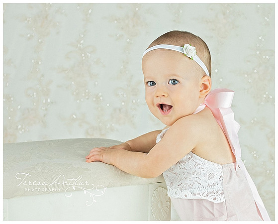 Milestone One Year Baby Portraits-Teresa Arthur Photography