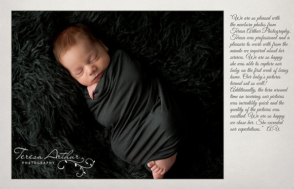 Newborn Portraits by Teresa Arthur Photography