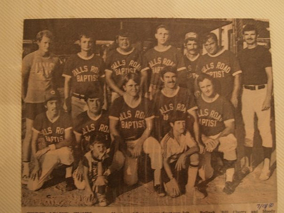 WALKER-Tim Walker Baseball Team photo 1980