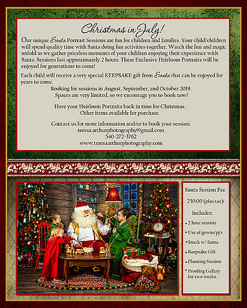 Christmas in July-WEB-Teresa Arthur Photography-Warrenton VA
