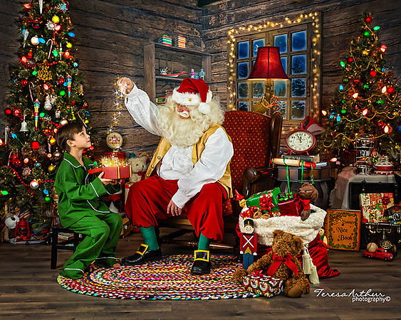 nostalgic santa photos northern virginia