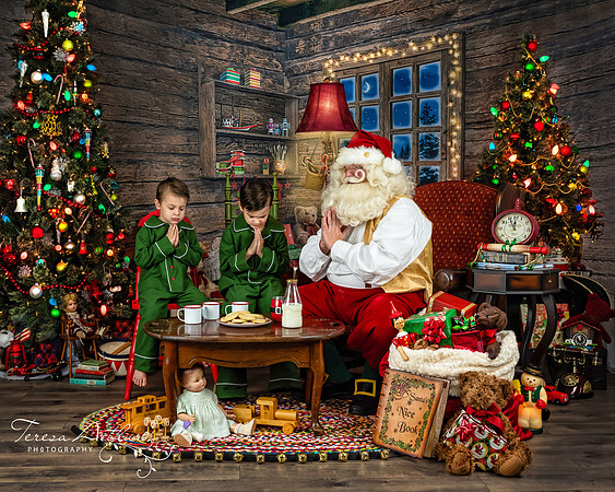 Santa photos in Northern Virginia area-Teresa Arthur Photography