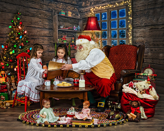 Warrenton VA Santa Photos by Teresa Arthur Photography