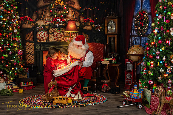 MAGICAL SANTA PICTURES BY TERESA ARTHUR PHOTOGRAPHY