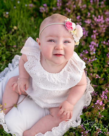 Outdoor baby portraits in NOVA by Teresa Arthur Photography