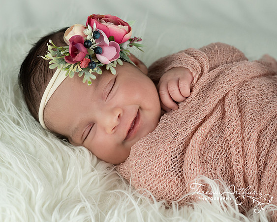 custom newborn portraits by teresa arthur photography