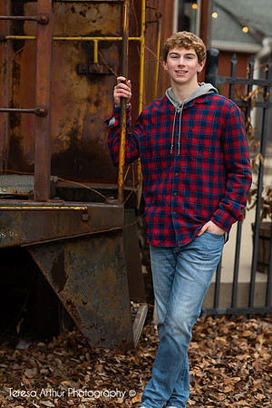 fauquier county high school senior portrait by teresa arthur