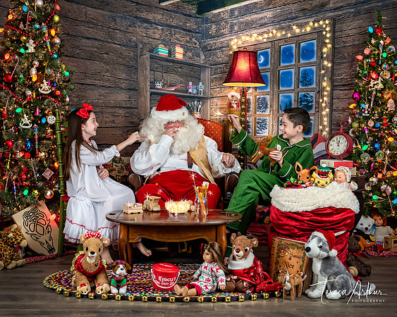 northern virginia santa photo session teresa arthur photography