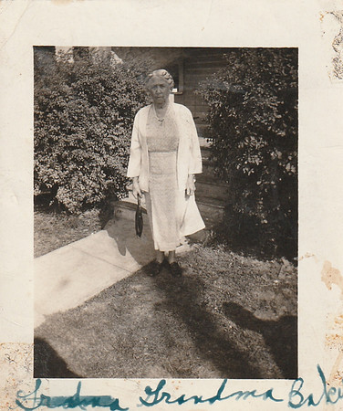 Grandma Baker-Dad's Grandmother