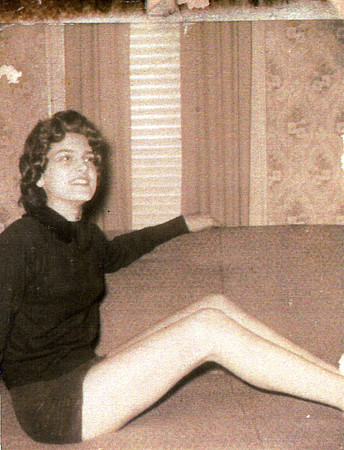 Minnie F Raynor 15 years old 1950s