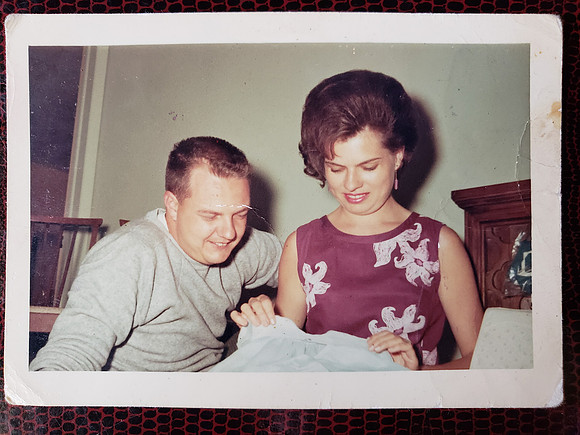 Uncle Ron and Aunt Tete (Martha A Raynor Price)-Baby Shower