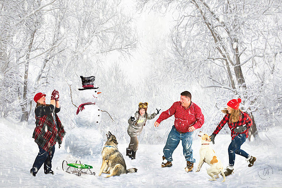 SNOWMAN PHOTOS BY TERESA ARTHUR PHOTOGRAPHY WARRENTON VIRGINIA