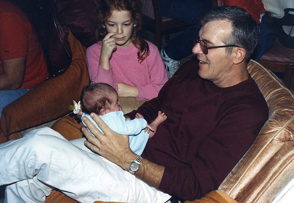 1987 Kristen and Grandpa John