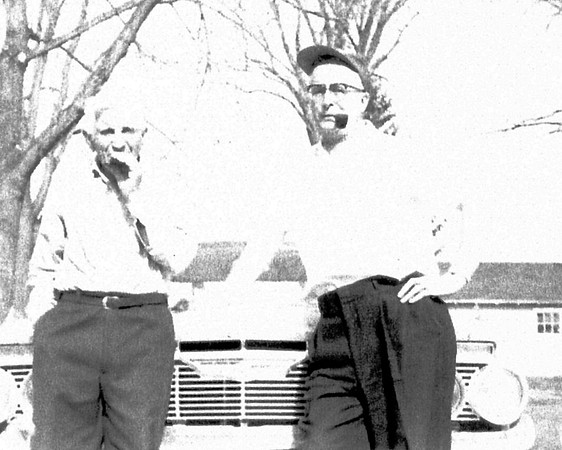 1960s-Grandpa Keves and Uncle Steve O'Lear (Aunt Dorothy's husband)