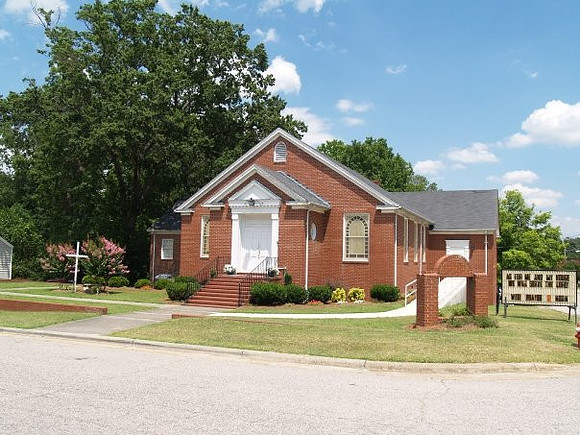 church on dogwood