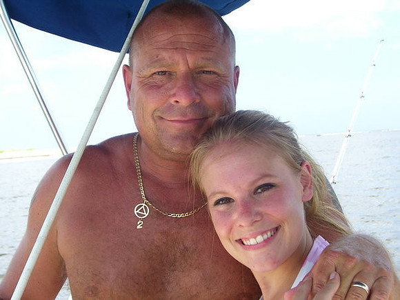 Charles Savage (P-Nut) and daughter Casey