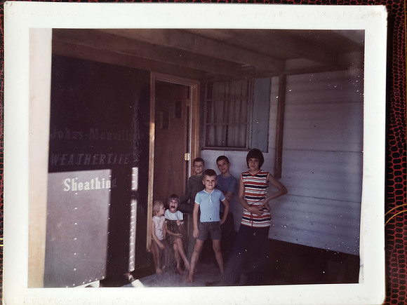 1971-72 Compton Kids-Regina Anna Billy Johnny Teresa Ronnie-Roberts Rd Newport NC